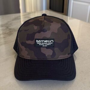 Melin Camo Black Men's Hat